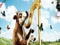 Oyunu Cow and Harp: Slide Puzzle