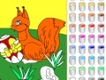 Oyunu Kid's coloring: Easter eggs