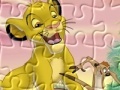 Oyunu The Lion King - funny puzzle