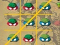 Oyunu Ninja Turtles. Tic-Tac-Toe