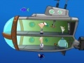 Oyunu Phineas and Ferb in a submarine