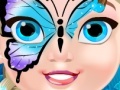 Oyunu Baby Elsa Butterfly Face Art