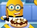 Oyunu Minion cooking banana cake