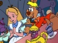 Oyunu Alice in Wonderland Online Coloring