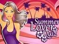 Oyunu Summer Lover Quiz