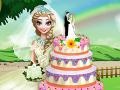 Oyunu Elsa's Wedding Cake Cooking