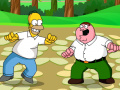 Oyunu Street fight Homer Simpson Peter Griffin