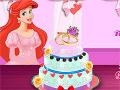 Oyunu Ariel Cooking Wedding Cake