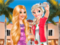 Oyunu Frozen And Rapunzel Fashion Selfie