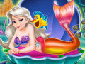 Oyunu Elsa Mermaid Dress Up