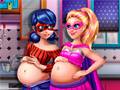 Oyunu Hero Dolls Pregnant BFFs