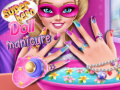 Oyunu Superhero doll manicure