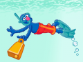 Oyunu 123 Sesame Street: Underwater Sink or Float