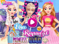 Oyunu Elsa and Rapunzel Princess Rivalry