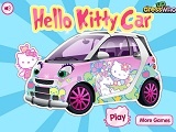 Oyunu Hello Kitty Car