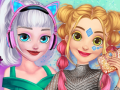 Oyunu Elsa and Rapunzel Future Fashion