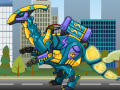 Oyunu Combine! Dino Robot 7 Lightning Parasau Plus