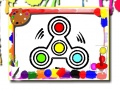 Oyunu Fidget Spinner Coloring Book