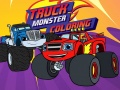 Oyunu Truck Monster Coloring