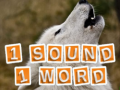 Oyunu 1 Sound 1 Word