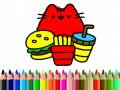 Oyunu Back To School: Cute Cats Coloring