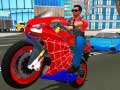 Oyunu Hero Stunt Spider Bike Simulator 3d