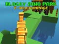 Oyunu Blocky Dino Park T-Rex Rampage