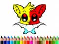 Oyunu Cute Bat Coloring Book