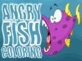 Oyunu Angry Fish Coloring 