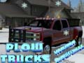 Oyunu Hidden Snowflakes Plow Trucks
