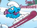 Oyunu Smurfy Snowboard