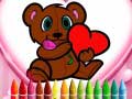 Oyunu Animals Valentine Coloring
