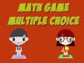 Oyunu Math Game Multiple Choice