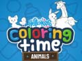 Oyunu HelloKids Coloring Time Animals