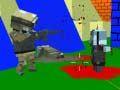 Oyunu Shooting Zombie Blocky Gun Warfare