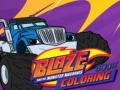 Oyunu Baze and the monster machines Coloring Book