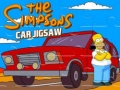 Oyunu The Simpsons Car Jigsaw