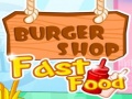 Oyunu Burger Shop Fast Food