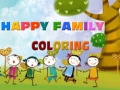 Oyunu Happy Family Coloring 