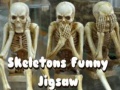 Oyunu Skeletons Funny Jigsaw
