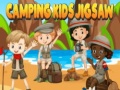 Oyunu Camping kids jigsaw