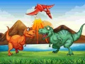 Oyunu Colorful Dinosaurs Match 3