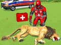 Oyunu Animal Rescue Robot Hero