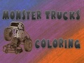 Oyunu Monster Trucks Coloring