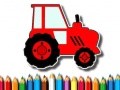 Oyunu Easy Kids Coloring Tractor