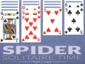 Oyunu Spider Solitaire Time