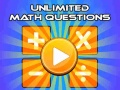 Oyunu Unlimited Math Questions