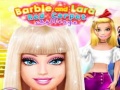 Oyunu Barbie and Lara Red Carpet Challenge