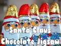 Oyunu Santa Claus Chocolate Jigsaw