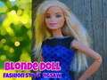 Oyunu Blonde Doll Fashion Style Puzzle